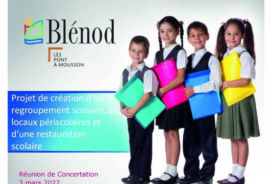 Futur groupe scolaire : la restitution
