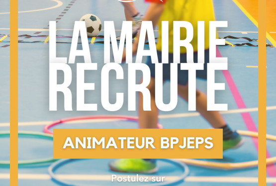 La mairie recrute un(e) stagiaire BPJEPS !