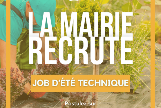 La mairie recrute !