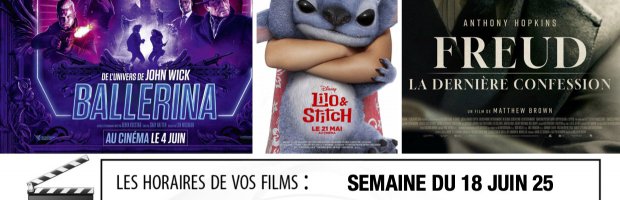 À l'affiche de Ciné-Vilar