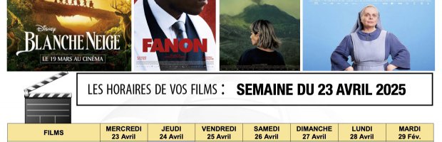 À l'affiche de Ciné-Vilar