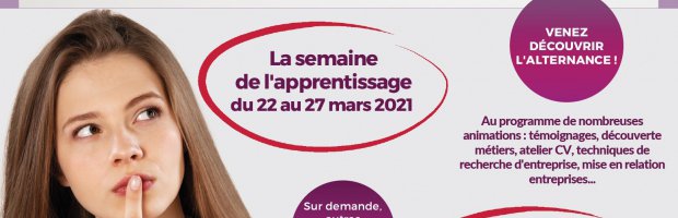 Semaine de l'apprentissage à l'EESC Formation CCI