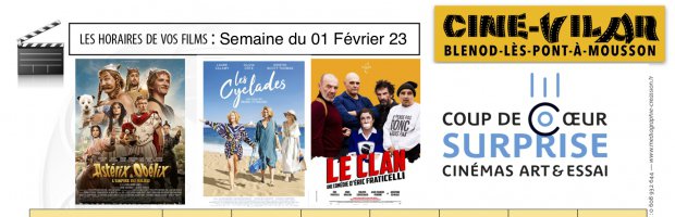 Astérix et Obélix cette semaine au Ciné-Vilar