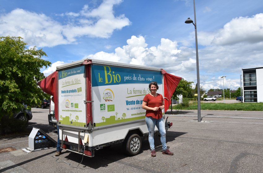 Vente en direct de produits fermiers bio