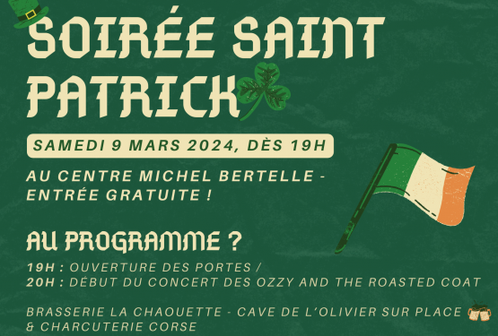 Soirée Saint-Patrick avec les Ozzy and the roasted coasts