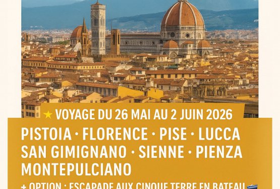 Réunion d'infos - Séjour Seniors Cap sur la Toscane