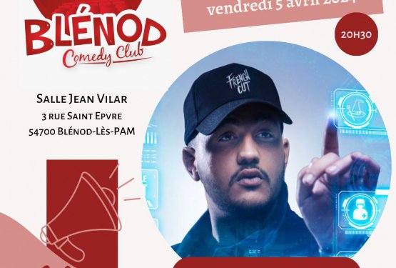 Kader Bueno au Blénod Comedy Club