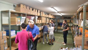 Distribution des fournitures scolaires