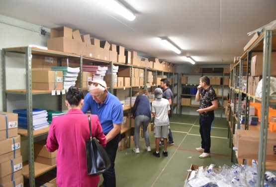 Distribution des fournitures scolaires